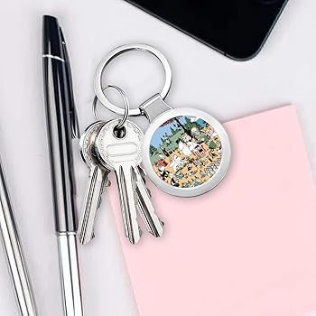 Amazon.co.jp: [RYSTIX] キーホルダー ムーミン キーリング 人気